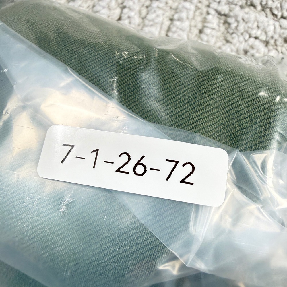 Quince Bella Wide Leg Jeans Womens 33 Loden Green Stretch High Rise Denim Olive - Picture 11 of 11